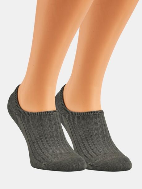 Stopki męskie prążkowane 2-pak 39-41