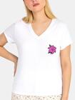 Bawełniany t-shirt z nadrukiem