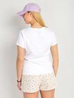 Bawełniany t-shirt z nadrukiem