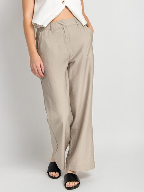 Casualowe spodnie z wiskozą