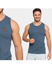 Tank top z bawełną