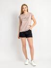 Bawełniany t-shirt z nadrukiem