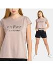 Bawełniany t-shirt z nadrukiem