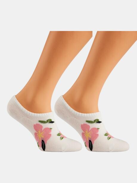 Stopki w kwiaty 2-pak 39-41