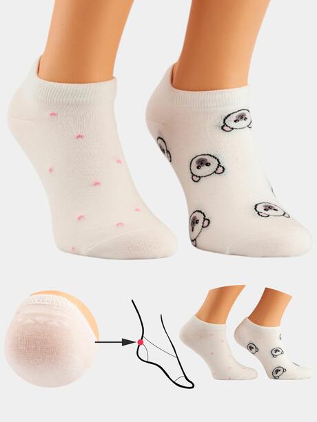 Stopki damskie 2-pak 35-38