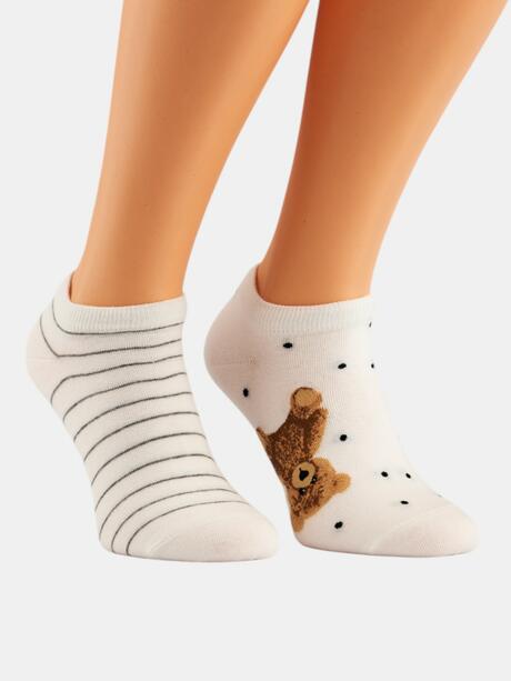 Stopki we wzory 2-pak 35-38