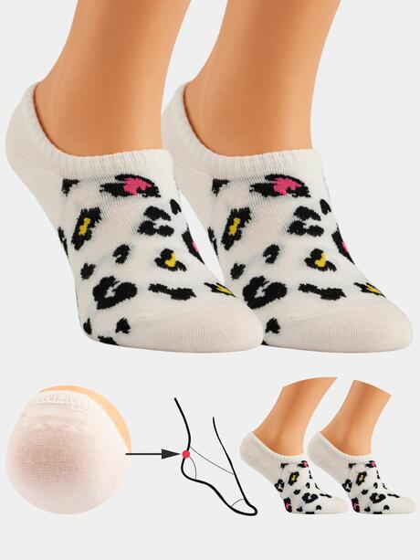 Stopki ze wzorem 2-pak 39/41