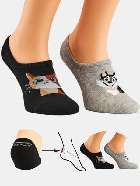 Stopki z uroczym motywem 2-pak 39-41