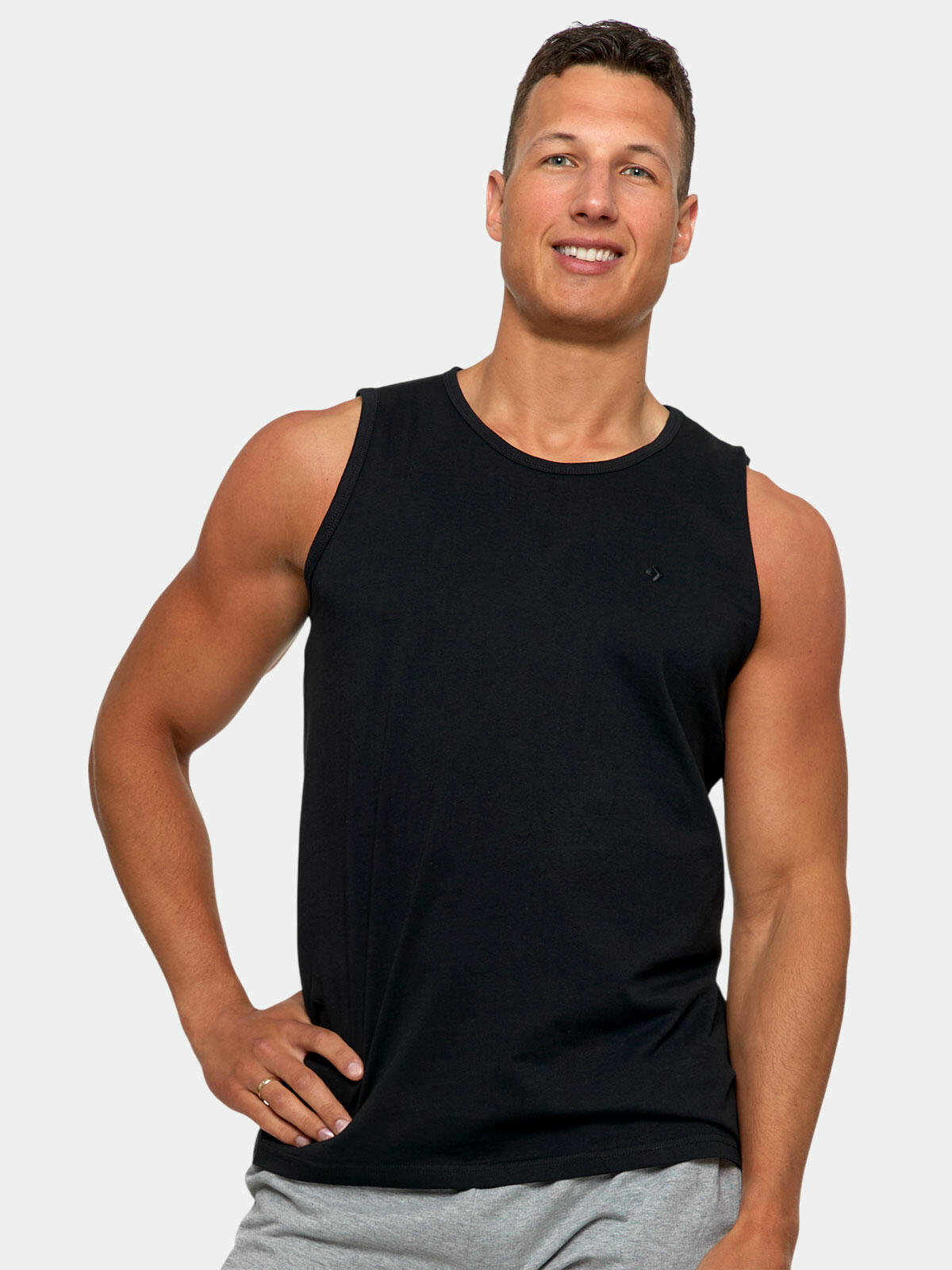 Tank top bawełniany