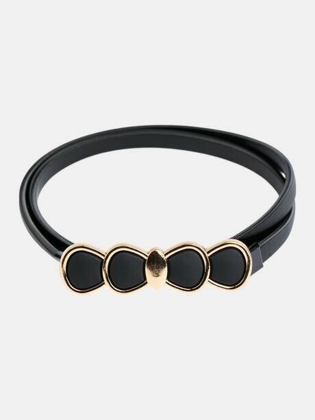 Pasek z ozdobną klamrą