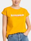 T-shirt bawełniany z nadrukiem