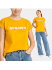 T-shirt bawełniany z nadrukiem