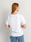Bawełniany T-shirt z nadrukiem