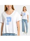 T-shirt bawełniany z nadrukiem