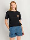 T-shirt bawełniany z nadrukiem