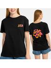 T-shirt bawełniany z nadrukiem