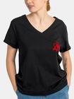 T-shirt z minimalistycznym nadrukiem