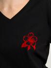 T-shirt z minimalistycznym nadrukiem