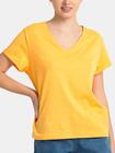 T-shirt  z dekoltem w serek