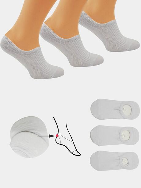 Baleriny prążkowane 3-pak 39-41