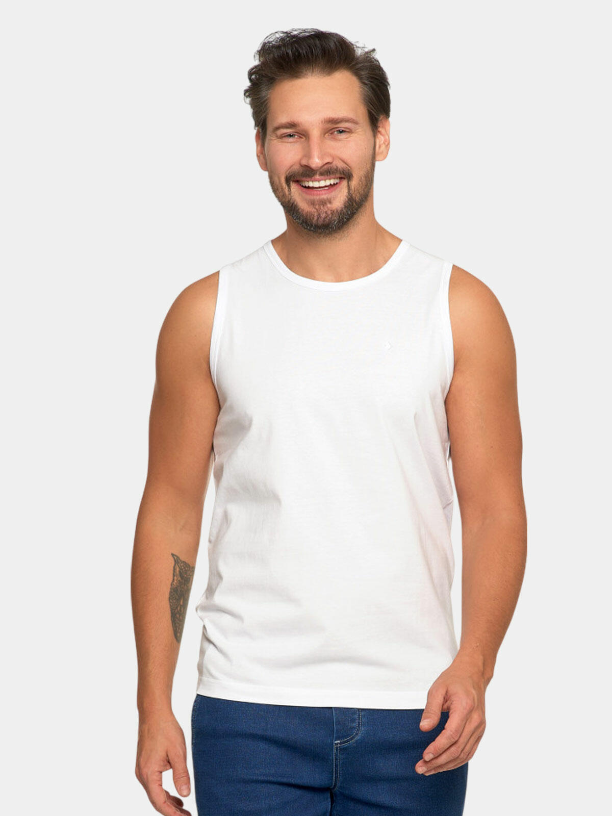 Tank top bawełniany