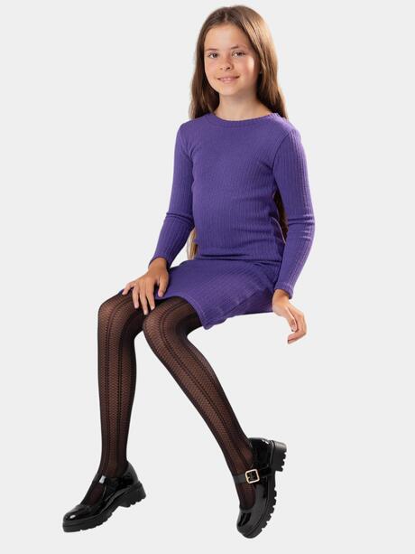 Rajstopy żakardowe 30 den