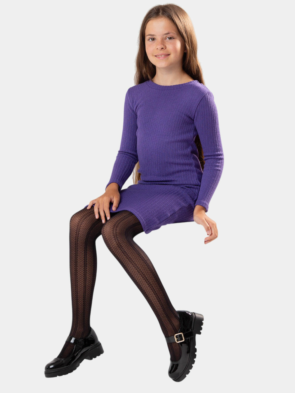 Rajstopy żakardowe 30 den