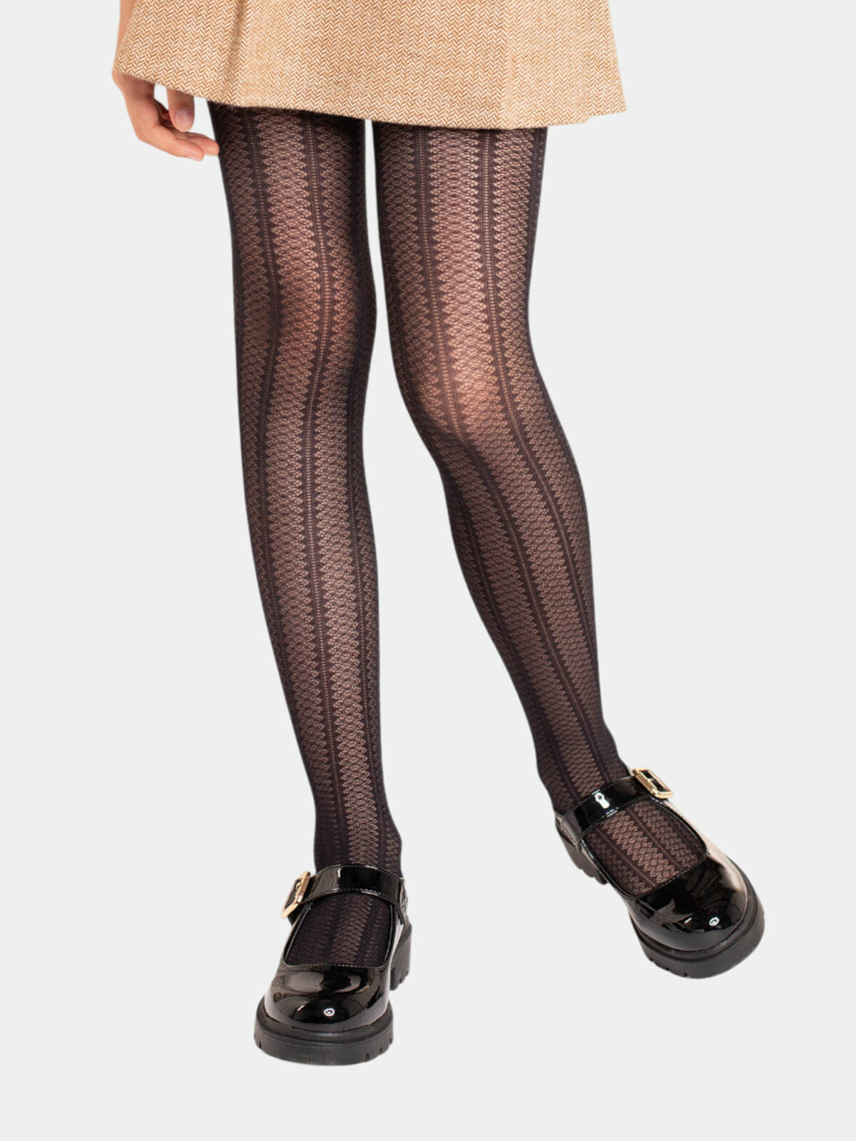 Rajstopy żakardowe 30 den