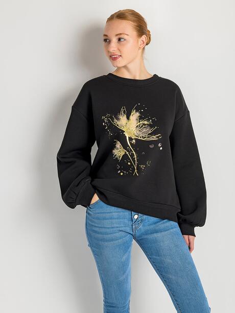 Bluza dresowa z nadrukiem