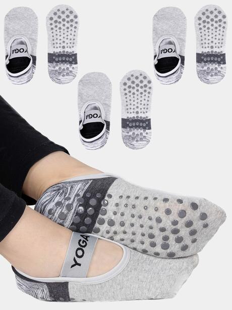 Skarpetki do jogi ABS 3-PAK