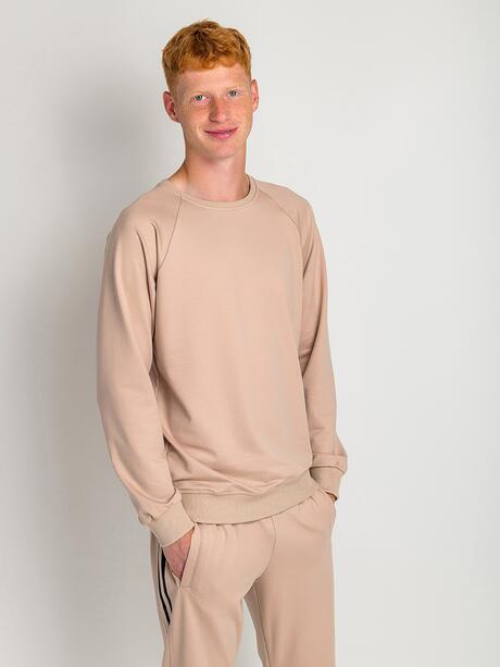 Gładka bluza dresowa