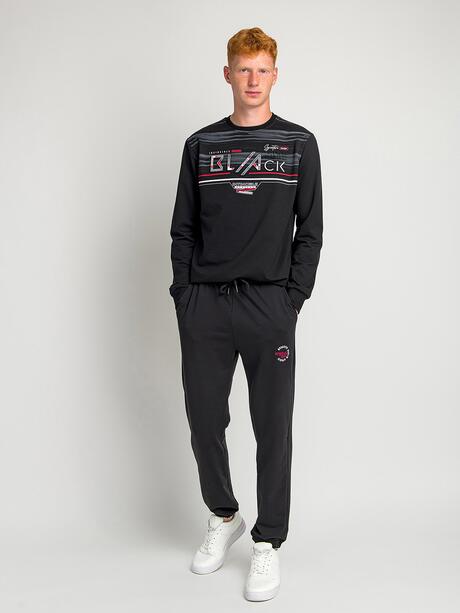 Spodnie dresowe z nadrukiem