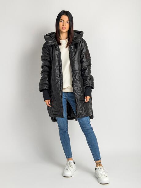 Długa kurtka plus size