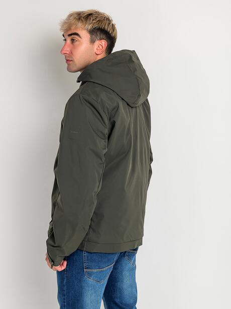 Kurtka z kapturem plus size