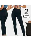 Legginsy prążkowane 2-pak S/M