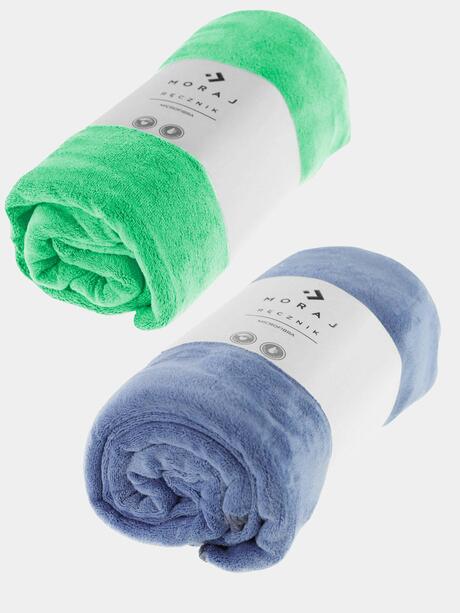 Ręczniki z mikrofibry 2-pak 70x140 cm