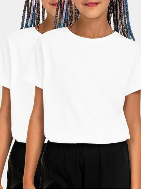 Bawełniane koszulki na wf 2-PAK-170-D