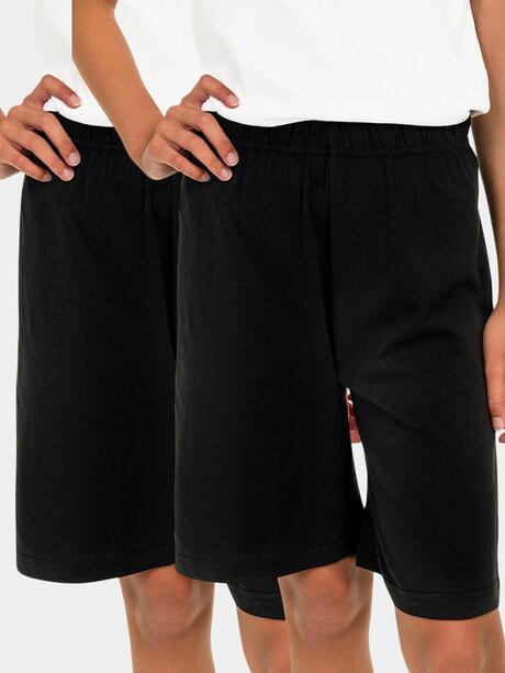 Spodenki dziewczęce na WF 2-pak 158