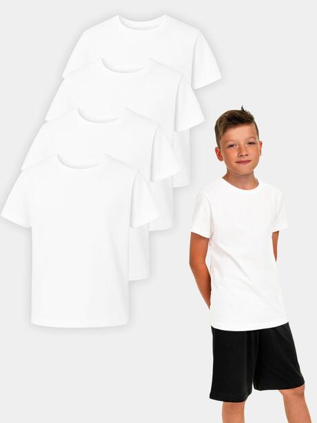 Bawełniane koszulki na w-f 4-pak 134