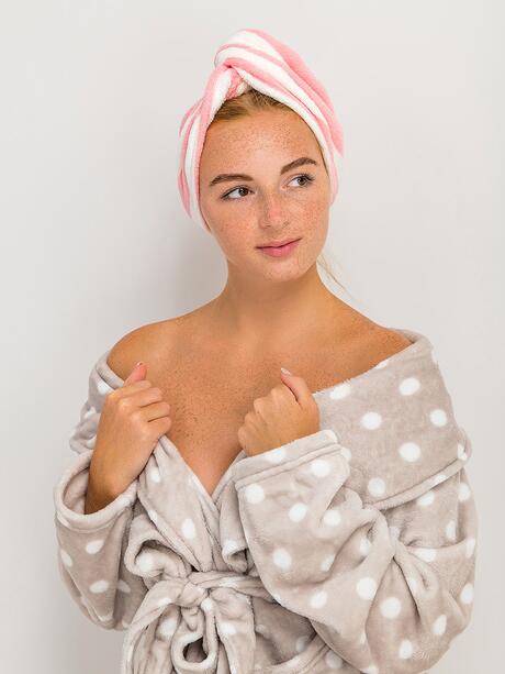 Turban ręcznik do włosów