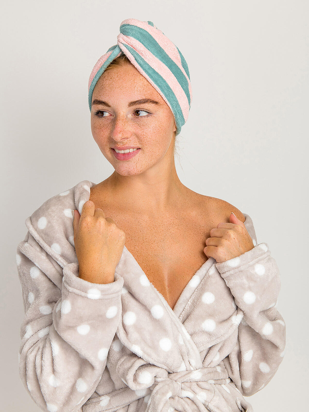 Turban ręcznik do włosów