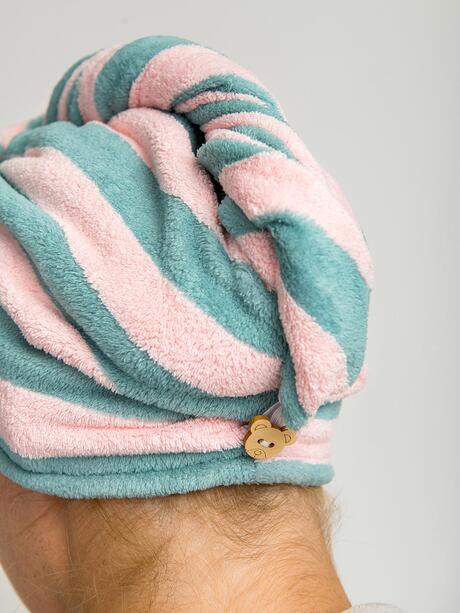 Turban ręcznik do włosów