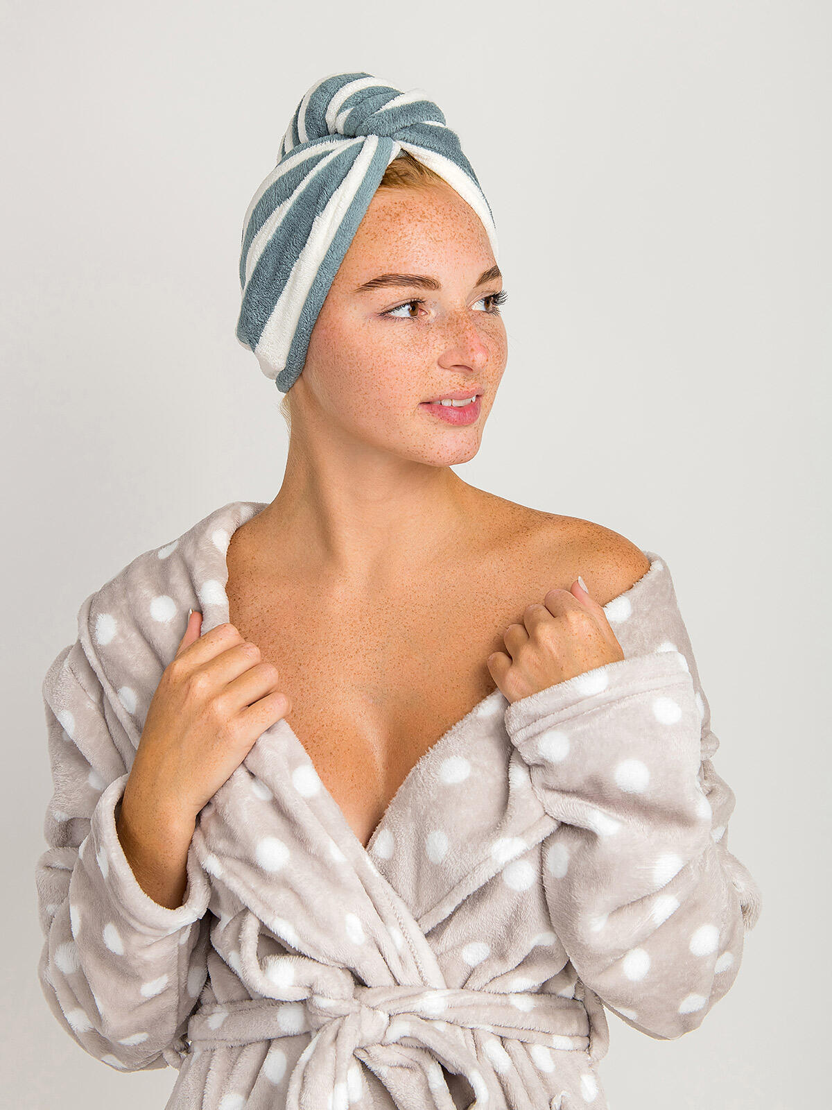 Turban ręcznik do włosów