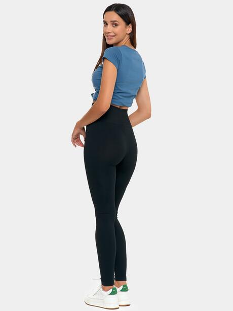 Legginsy prążkowane 3-pak L/XL