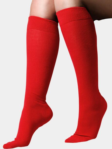 Podkolanówki gładkie