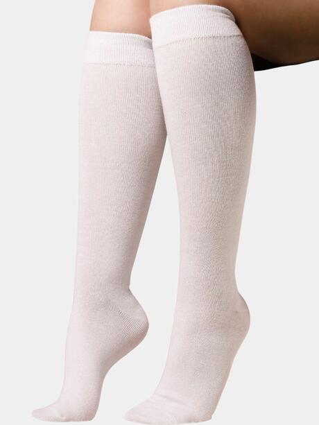 Podkolanówki gładkie