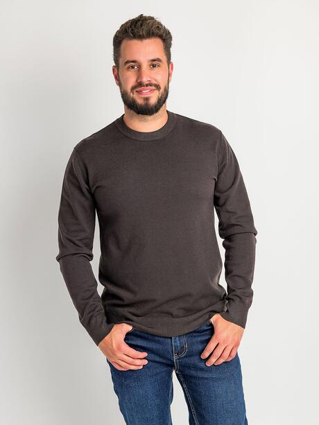 Sweter gładki z wiskozą