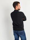 Sweter gładki z półgolfem