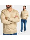 Sweter z dekoltem V