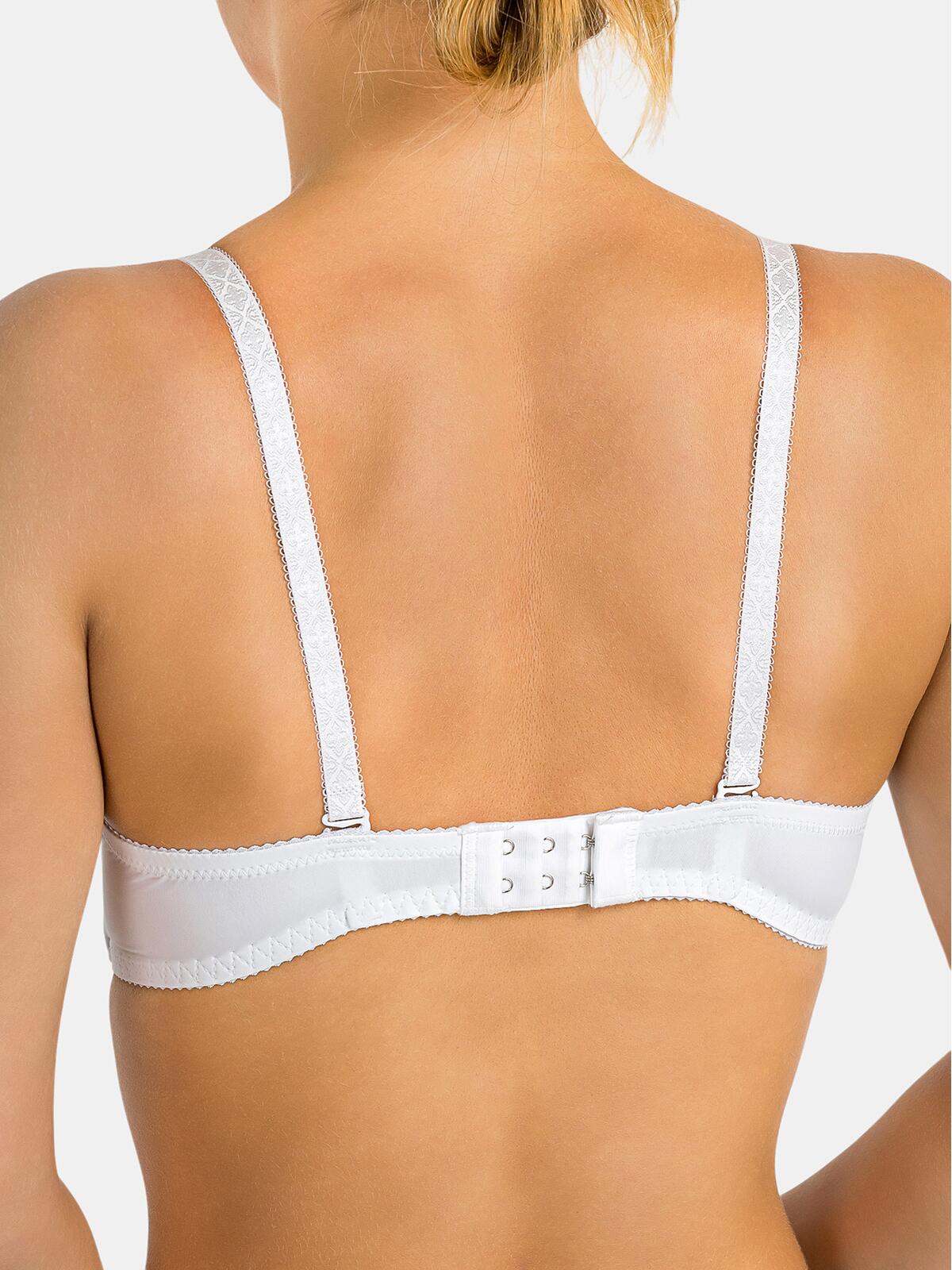 Biustonosz młodzieżowy z koronką